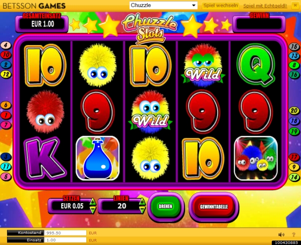 Chuzzle Spielautomaten Slots online spielen