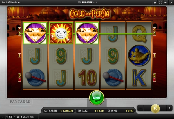 Merkur Gold of Persia spielen