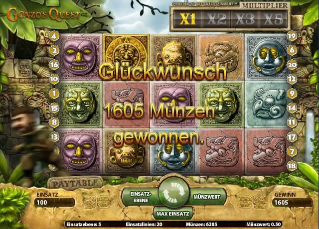 Casino Gewinn Gonzo's Quest