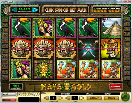 Maya Gold Spielautomaten