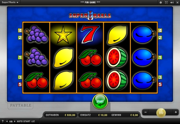 super seven reels online spielen