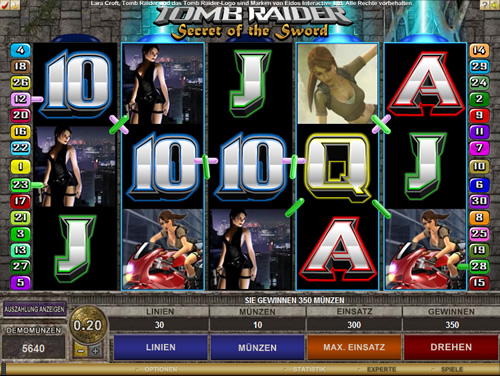 Casino Gewinn Tomb Raider