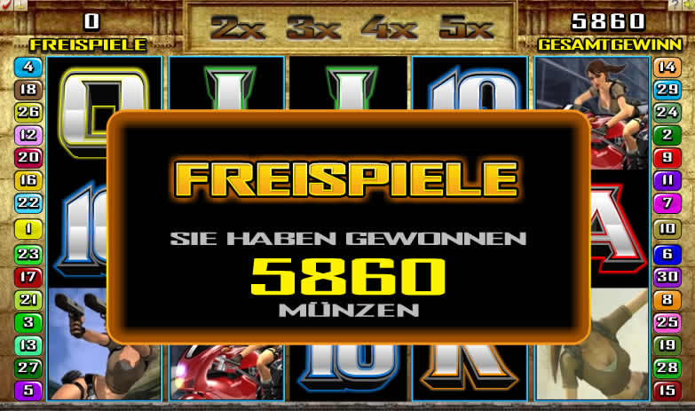 Tomb Raider Casino Gewinn